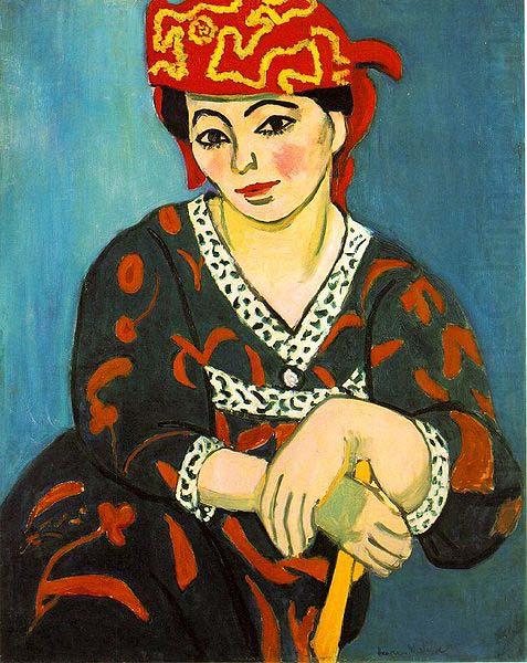 Henri Matisse Madras Rouge china oil painting image